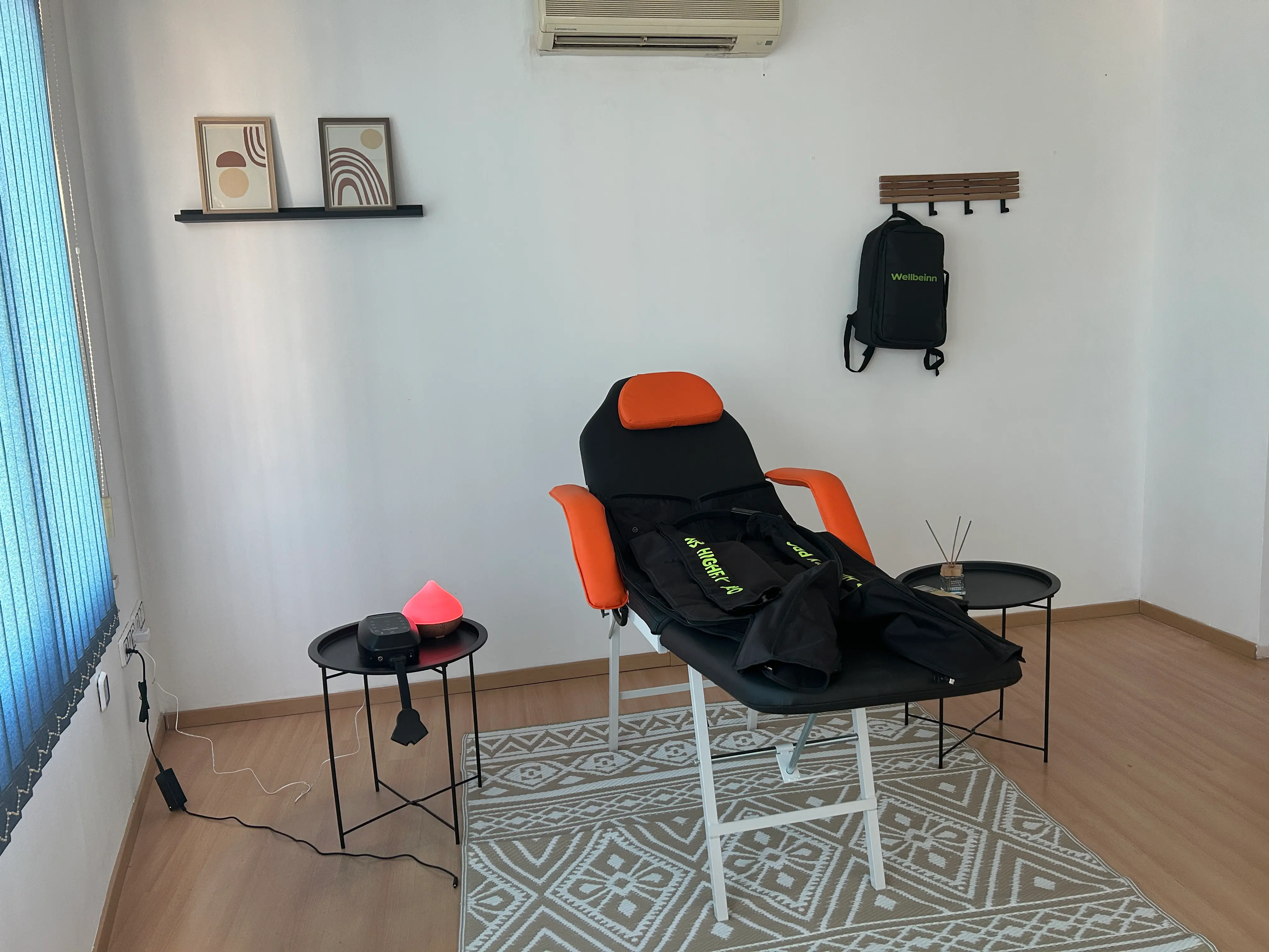 Sala de Presoterapia en VelarisFitness Quintanar de la Orden
